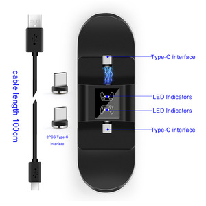 แท่นชาร์จคอนโทรลเลอร์ PS5 แบบแม่เหล็ก ช่องเสียบ Type C สำหรับคอนโทรลเลอร์ PS5 รุ่น GP5-1626 - Product Image 2