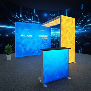 Stand Modular de Tela 10x10 para Ferias Comerciales con Mecanismo de Ensamblaje Rápido - Product Image 5