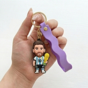 Porte-clés <span class=keywords><strong>de</strong></span> football 3D personnalisé pas cher, t-shirt <span class=keywords><strong>de</strong></span> club <span class=keywords><strong>de</strong></span> football brésilien, logo personnalisé, porte-clés promotionnels, cadeaux promotionnels - Product Image 4