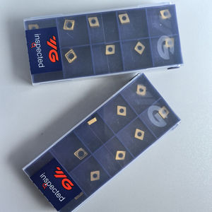 Insertos Cuadrados para Herramientas de Torneado Externo CCMT060208-UG YG801 YG-1s de Carburo de Tungsteno de Alta Calidad con Recubrimiento PVD CVD para Tornos CNC OEM - Product Image 4