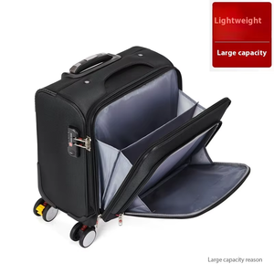 Travel <b>Trolley</b> Roller <b>Bag</b> Spinner Storage Waterproof Oxford Suitcase Luggage Cloth Board Case Zipper Light Trolly <b>Bag</b> - Product Image 4