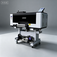 Impresora UV DTF A3 de 30 cm con Tres Cabezales de Impresión Xp600, Venta Directa de Fábrica ILOVEUV, Precio de Máquina Plotter