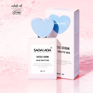 Aceite para Cutículas de Lujo con Aroma, Suero Hidratante para Cutículas con Rodillo, Botella en Forma de Corazón, Aceite de Jojoba para el Cuidado de las Cutículas de las Uñas, Logotipo Personalizado - Product Image 2
