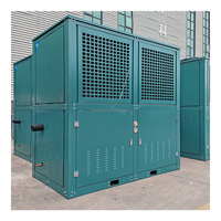 Box-type luchtgekoelde zuigereenheid, compact ontwerp, kleine footprint voor koelcel voor fruit, groenten en vlees.