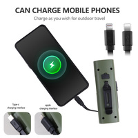 Baterai Pengisi Daya Multifungsi, Lampu Sepeda LED dengan Kabel Data Terintegrasi, Lampu Sepeda Luar Ruangan yang Kuat