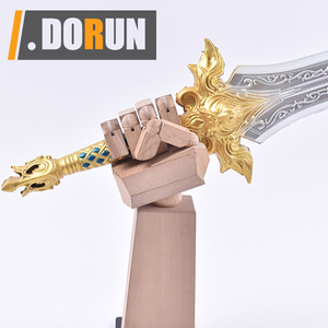 Accessoire d'halloween en mousse PU de 31.5 pouces, épée de Kirito Kirigaya Kirigaya <span class=keywords><strong>Kazuto</strong></span> Cosplay d'halloween Yuuki Asuna épée noire - Product Image 6