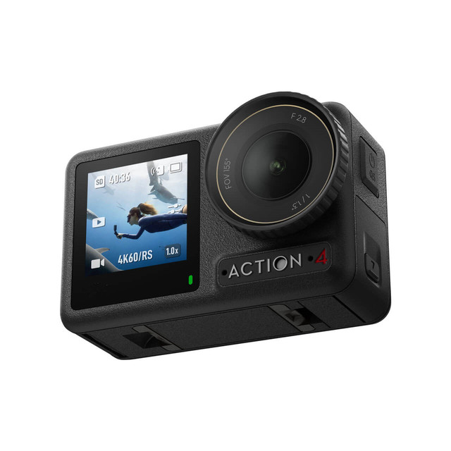 Original Osmo Action 4 Adventure Combo Waterproof Sport Camera Dual Full-Color Touchscreens Osmo Action 4 Standard Combo