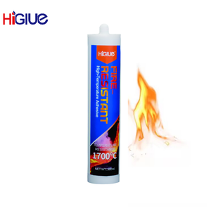 Scellant haute température résistant au feu HiGlue pour cheminées, poêles et conduits jusqu'à 1700 ° C - Product Image 3