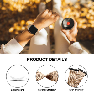 สายรัดไนลอนแบบห่วงสำหรับเล่นกีฬาแบบถักเข้ากันได้กับสายสำหรับ Apple Watch Series 10 9 8 7 SE 6 5 ULTRA <span class=keywords><strong>2</strong></span> - Product Image 6