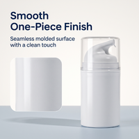 Flacon pompe sans air en PP, distributeur de voyage pour lotion, crème solaire, crème pour les mains, huile de poisson émulsionnée, soins de la peau – Nouveauté !