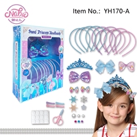 Kit de fabrication de bandeaux pour filles très vendu, ensemble d'accessoires pour cheveux DIY, créez vos propres bandeaux tendance pour enfants