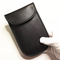 Étui portefeuille anti-espionnage à signal RFID bloquant, design blindé, pochette anti-jamming pratique, sac Faraday pour la protection de la vie privée – Meilleure vente