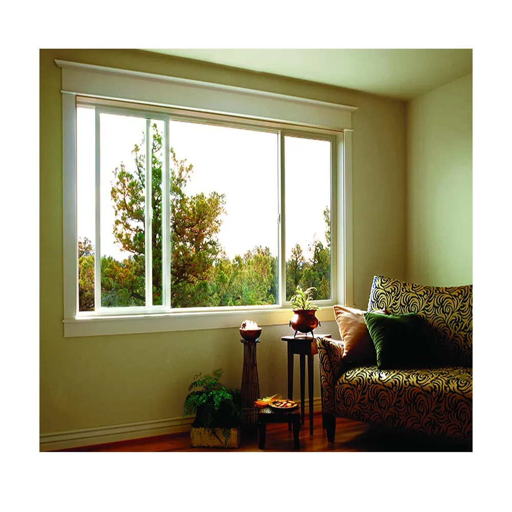AS2047 APRO amerikan standart kasırga darbe alüminyum enerji verimli sürgülü pencereler çift cam alüminyum sürgülü pencere