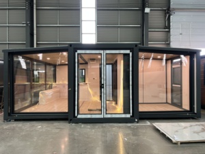 Casa Contenedor Moderna Plegable y Expandible, Finamente Decorada, Resistente a Huracanes, Ideal <span class=keywords><strong>para</strong></span> Vacaciones en la Playa - Product Image 2