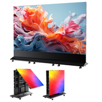 Écran led pliable pour centre commercial affiche led Evénement Publicité Ecran de location churche scène Mur Vidéo Intérieur p3.91 panneau d'affichage