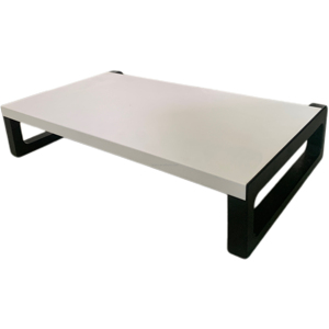 Metal Monitor Stand Riser And <strong>Computer</strong> <strong>Desk</strong> Organizer With Drawer For Laptop <strong>Computer</strong> - Product Image 1