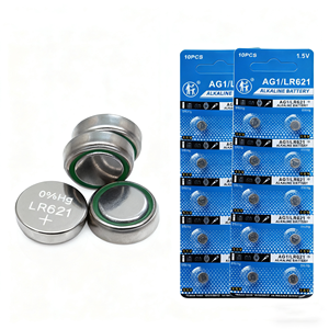 Nhà Máy Bán buôn 1.5V 0% HG kiềm mangan lr621 AG1 nút di động pin đồng hồ - Product Image 1