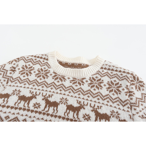 Tenues anti-rétrécissement personnalisées pour <span class=keywords><strong>maman</strong></span> et moi Vêtements de famille assortis Chandail de Noël pour la famille - Product Image 2