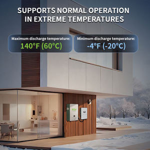 Hệ thống phát điện năng lượng mặt trời 10-20kw có thể xếp chồng Lai Ngoài Lưới lưu trữ năng lượng tại nhà với pin LiFePO4 và có thể giao tiếp - Product Image 2