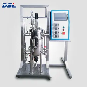 20L Stainless Steel Jacketed Fermenter Pilot scale bioreactor