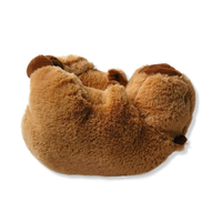 Mignon best-seller en ligne célébrité Capibara maison animal pantoufles chaudes
