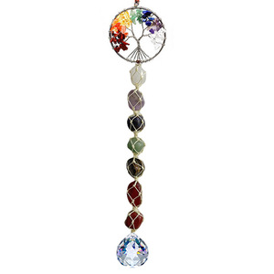 <strong>Chakra</strong> Necklace Spiritual Healing <strong>Crystals</strong> 7 Tumbled Stone Car <strong>Crystal</strong> <strong>Chakra</strong> Pendant - Product Image 4