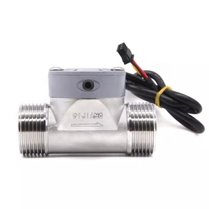 1/2 - 2 ''CPVC Paddle Wheel <span class=keywords><strong>Flow</strong></span> Sensor Commutateur de qualité alimentaire Débitmètre à effet Hall Compteur de fluide 10-1100L/min Filetage G/NPT - Product Image 2