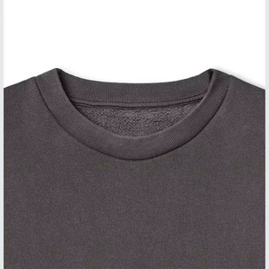 Sweat-shirt unisexe 100% coton molletonné uni pour l'automne, streetwear personnalisé, impression de marque privée, broderie, vente en gros - Product Image 4