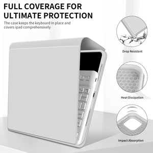 Trường hợp bàn phím cho <span class=keywords><strong>iPad</strong></span> Pro 2nd/3rd/4th thế hệ 11 "với bàn phím có thể tháo rời và chủ bút chì - Product Image 5