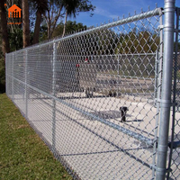 Clôture Cyclone pour terrain de basketball en treillis métallique galvanisé avec revêtement PVC, écologique, hauteur personnalisable