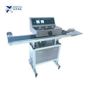 High performance Continuous induction aluminum foil sealer for small pet bottle and jars