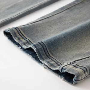 Prix de gros 2025, pantalon en <span class=keywords><strong>jean</strong></span> <span class=keywords><strong>pour</strong></span> femmes, coton, bouton, taille haute, ample, jambe <span class=keywords><strong>large</strong></span>, délavé, vintage, décontracté, pantalon personnalisé, <span class=keywords><strong>jean</strong></span> <span class=keywords><strong>pour</strong></span> femmes - Product Image 4