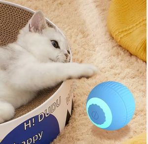 Akıllı otomatik kedi oyuncaklar yerçekimi haddeleme topu elektrik interaktif <span class=keywords><strong>Pet</strong></span> oyuncaklar kediler için eğitim kendini hareketli yavru oyuncaklar - Product Image 2