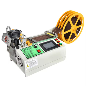 Machine de découpe de sangles automatique informatisée haute vitesse à chaud/froid avec moteur longue durée pour sacs à dos et bandoulières - Product Image 2