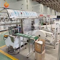 Machine compacte à scellage quatre côtés pour lingettes humides, équipement portable pour lingettes individuelles