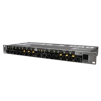 CX3400 Professionnel Subwoofer Crossover Haute Précision Limiteur de Fréquence 2/3/4 Voies Pro