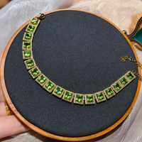 Bracelet en péridot vert naturel, argent 925, fabrication sur commande, fournisseur B2B, respectueux de la peau, cadeau de fête
