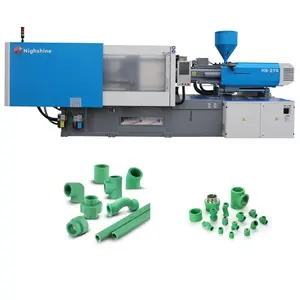 High Efficiency PVC PP PE Pipe Fitting Injection Molding Machine HS-270 Plastic Manufacturing Machine