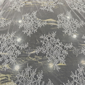 China <strong>Wholesale</strong> 150CM Chantilly <strong>Lace</strong> <strong>Fabric</strong> Eyelash Yarn Lingerie <strong>Lace</strong> <strong>Fabric</strong> for Garment - Product Image 3