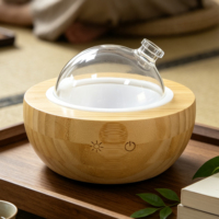 Humidificateurs d'air silencieux pour la maison, avec LED à changement de couleur, compacts, pour chambre, salon, bureau, bureau à domicile