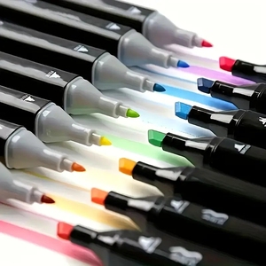 ชุดปากกามาร์กเกอร์สี262: แปรงอะคริลิคและผ้ามาร์กเกอร์ถาวรสำหรับเสื้อผ้าปากกาตีกอล์ฟและกระดานด้วยหมึก - Product Image 3