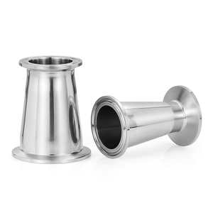 Edelstahl 3A SS304 50mm 1/<span class=keywords><strong>2</strong></span>\" bis 1\" Gleichwertiger Tri-Clamp Reduzieradapter Geschmiedet SANSUN/OEM Marke für Wasserversorgungssysteme - Product Image 4