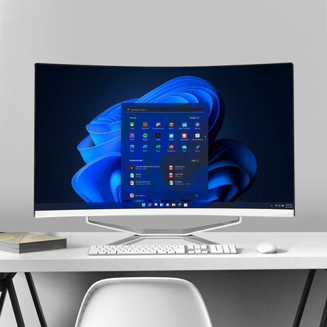 All in One PC Desktop Computer In-tel Processor Brand Core I3 I5 I7 23.8 Inch Desktop Laptop Computer