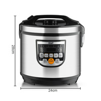Autocuiseur de riz numérique multifonction 5L antiadhésif à pression, avec fonction de programmation 24h - Meilleures ventes