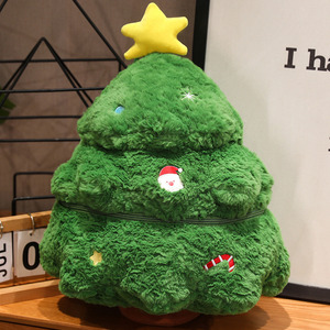 Weihnachts dekorationen Grenz überschreiten der Weihnachts mann Alter Mann Elch Schneemann Puppen PP Baumwolle Plüschtiere für Stress abbau - Product Image 6