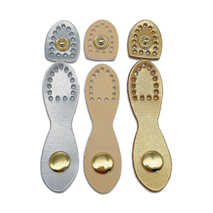 Accessoires de sac en cuir de <span class=keywords><strong>vachette</strong></span> véritable DIY Handmade 8-Shaped and Rourd-Shaped Buckle Locks - Product Image 3