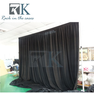 Low Price Pipe and Drape Kit Black Photo Booth Backdrop Adjustable Pipe and Drape System - Product Image 2