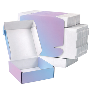 Boîte cadeau cosmétique imprimée recto-verso très vendue pour cadeaux de luxe, boîte en papier - Product Image 1