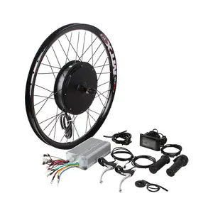 48v 60v 72v 3000w 26 "27.5" 700c 28 "29" elektrikli bisiklet dönüşüm kiti ile 12 mıknatıslar Pedal yardımcısı sensörü (isteğe bağlı)