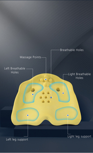 Seat <strong>Cushion</strong> Memory Foam Coccyx <strong>Cushion</strong> for Tailbone Pain <strong>Desk</strong> <strong>Chair</strong> Car Seat <strong>Cushion</strong> Driving Sciatica and Back Pain Relief - Product Image 6